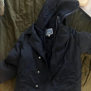 Jacadi Navy Puffer Jacket